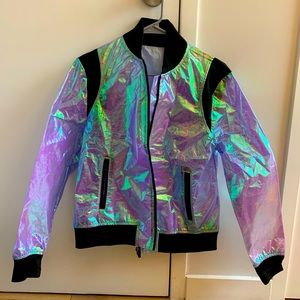 SoulCycle iridescent windbreaker! Medium